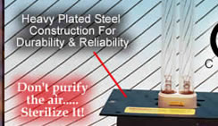 uv blue air purifiers