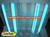 4 UV Lamps