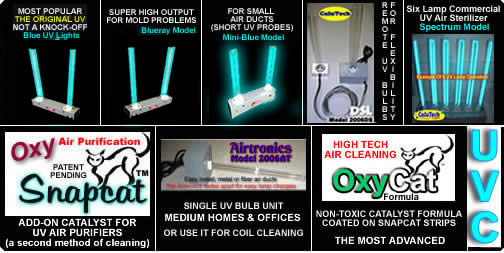 Air purifiers, ultraviolet lights air purifiers, uv air purifiers.